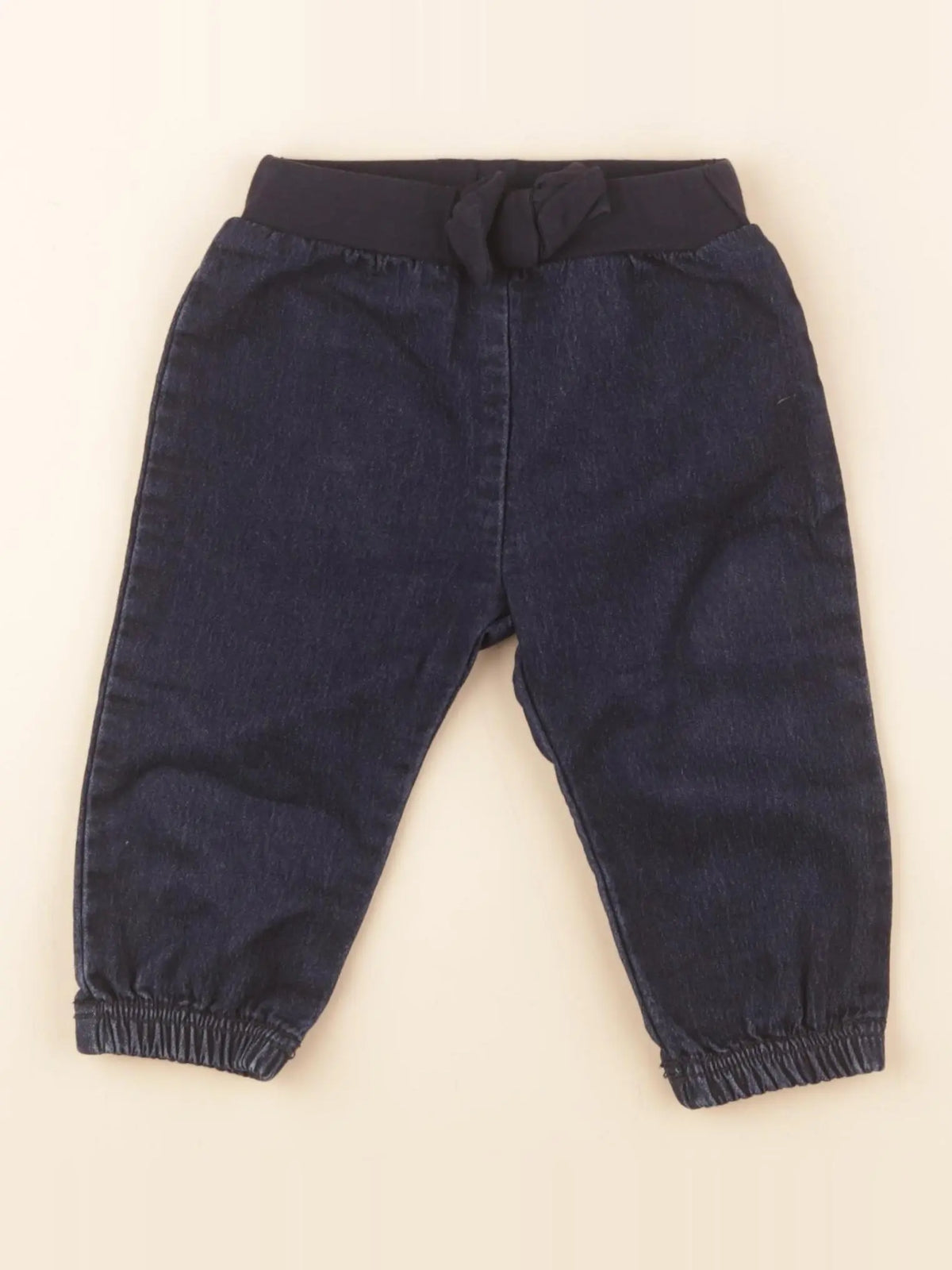 Petit Bateau - jean bleu - 12 mois