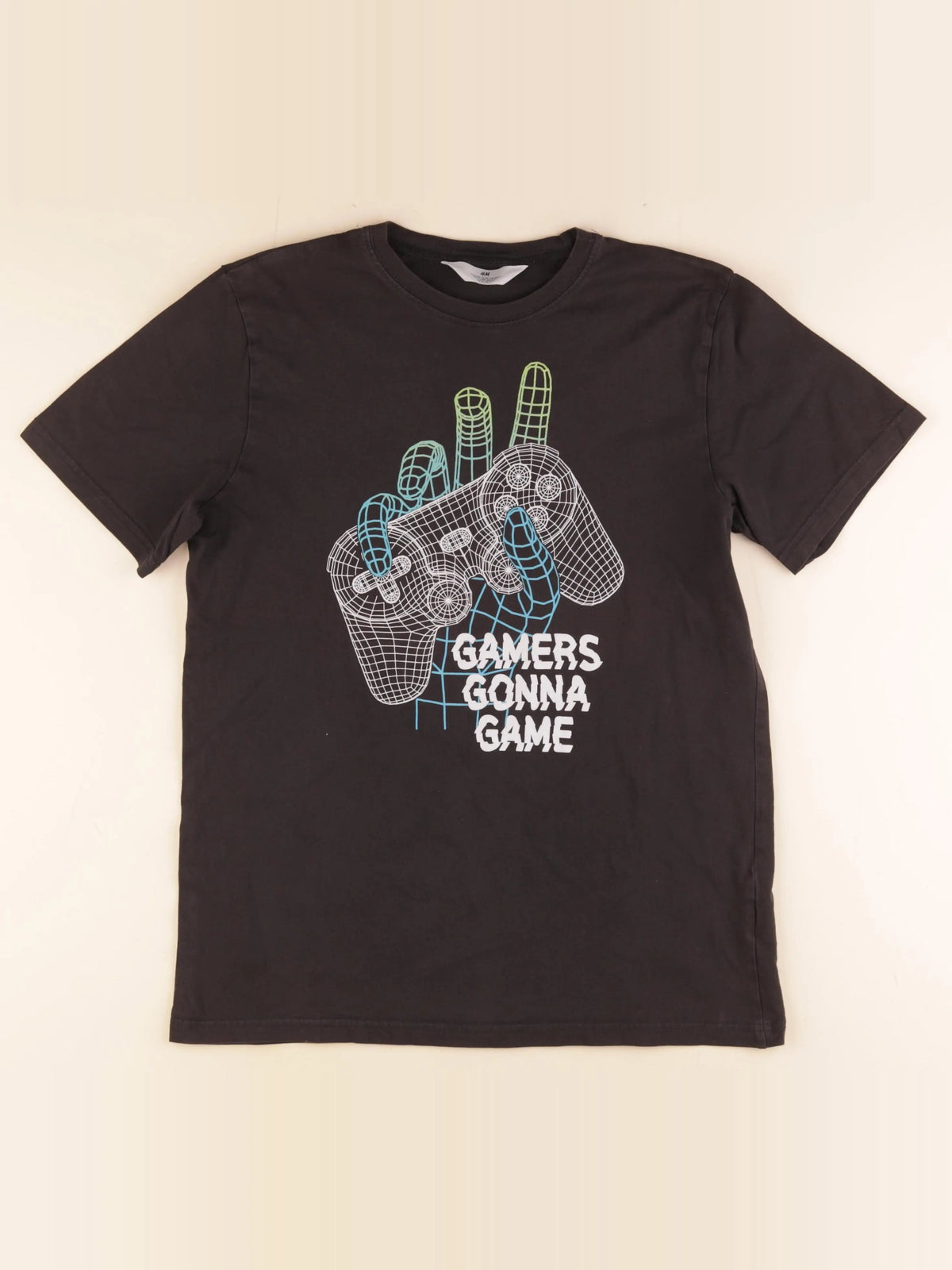 H&M - tee-shirt noir - 14 ans