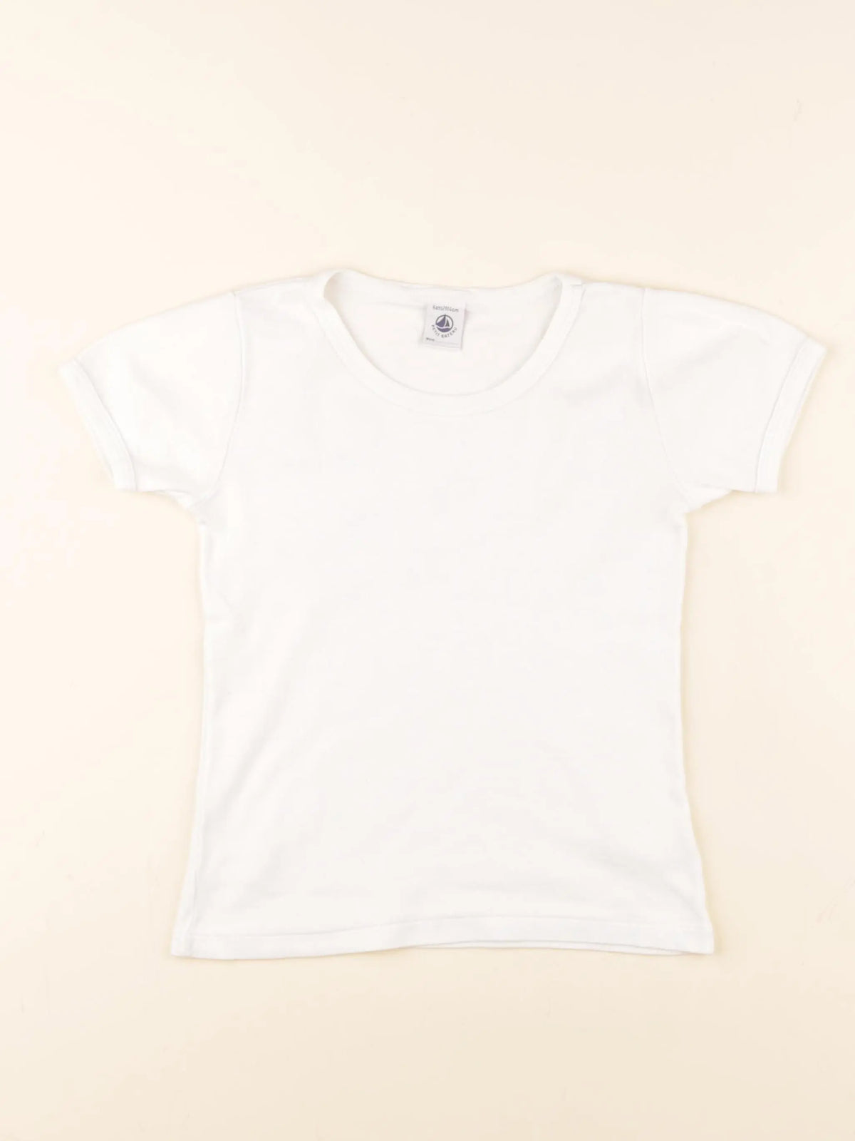 Petit Bateau - maillot de corps blanc - 6 ans