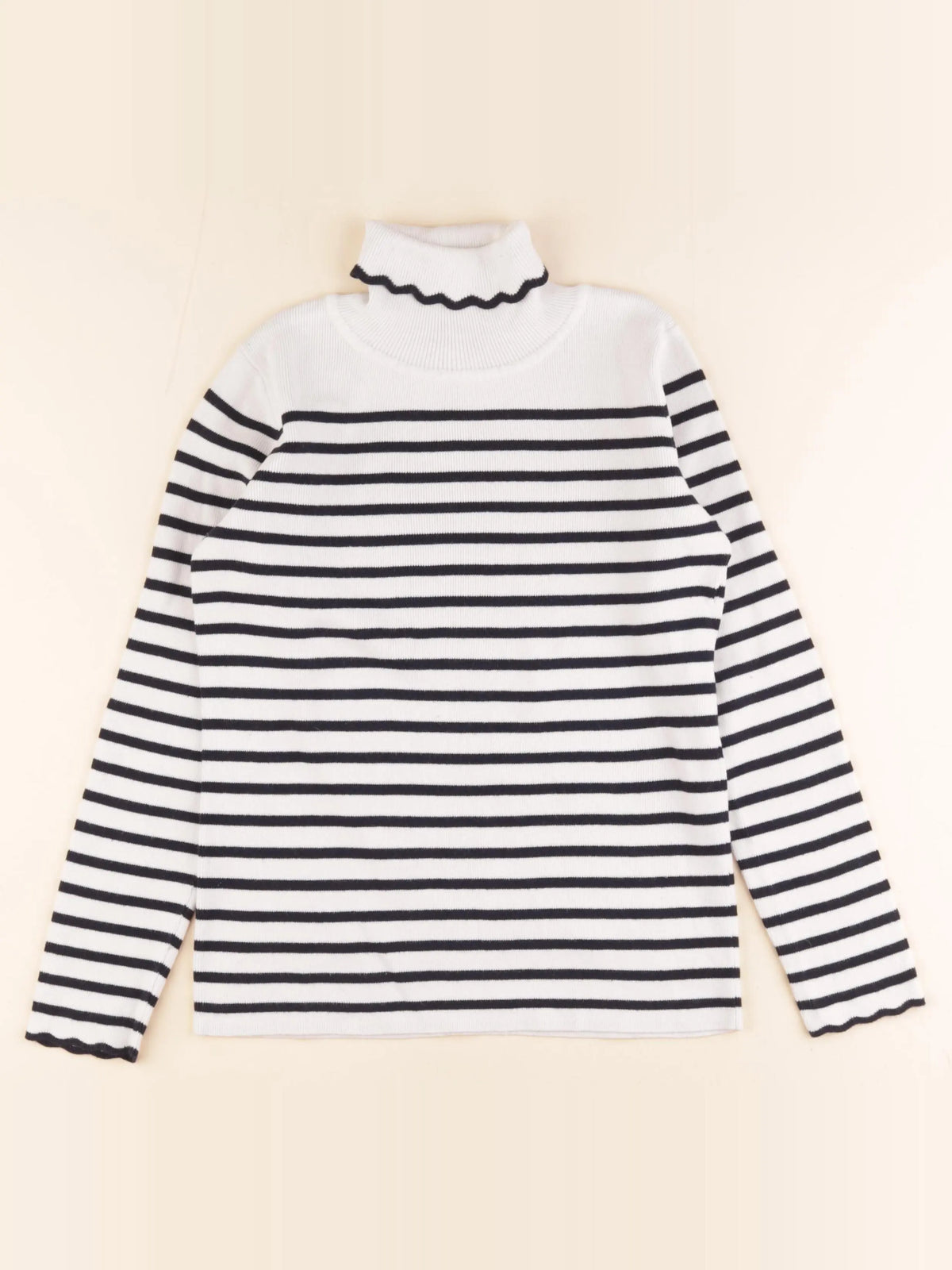 Jacadi - pull blanc - 10 ans