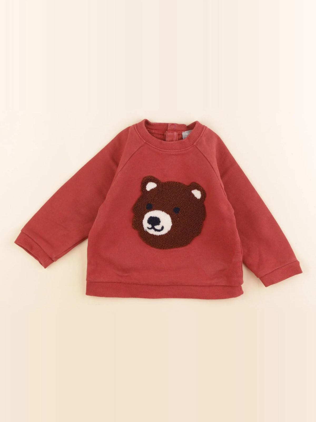 Boutchou - sweat marron - 24 mois