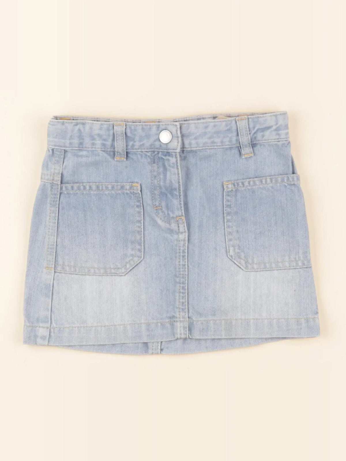 Petit Bateau - jupe bleu - 3 ans
