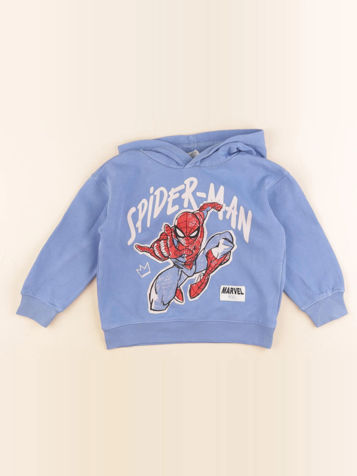 H&M - sweat bleu - 2/4 ans