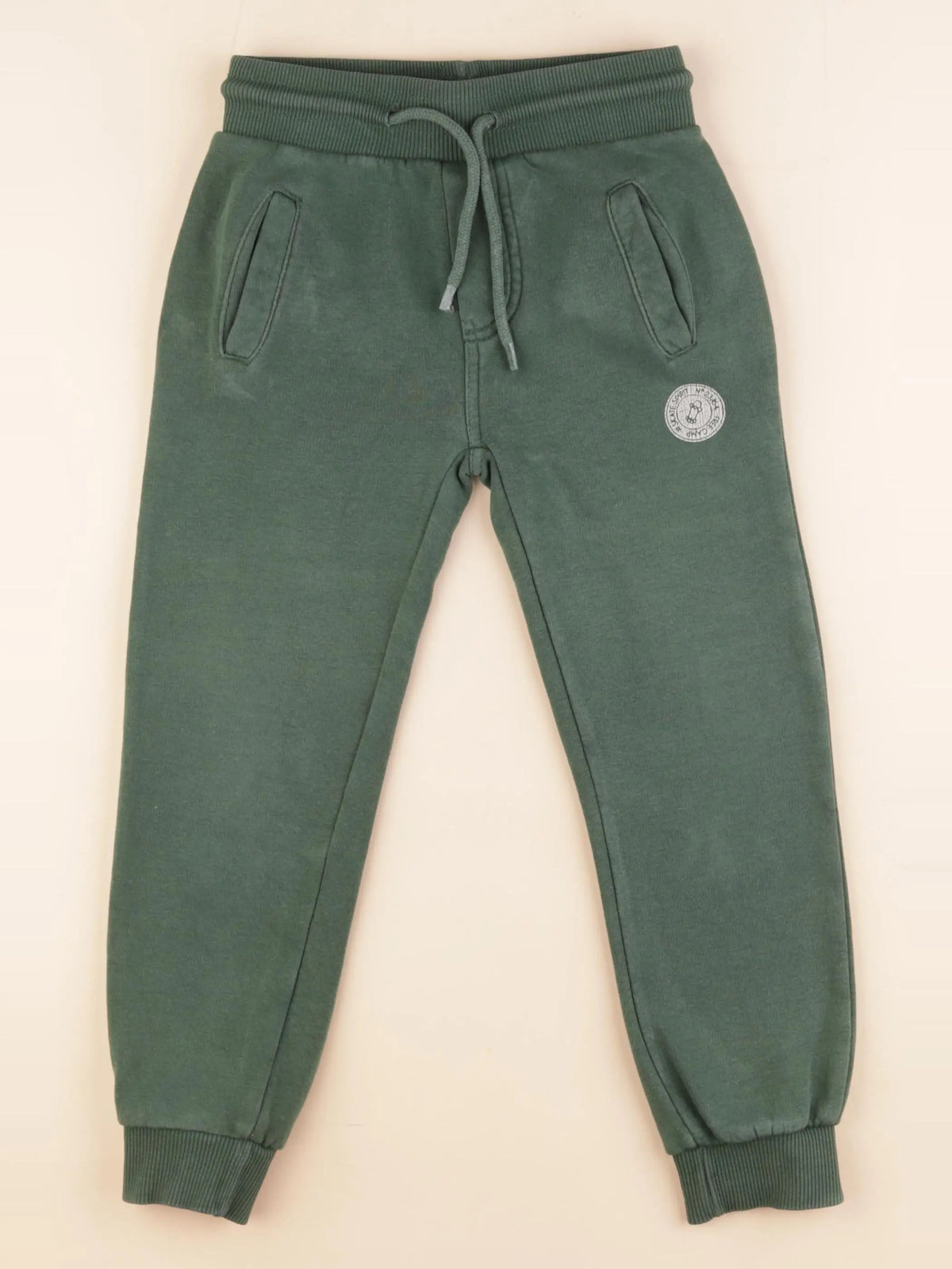 Vertbaudet - jogging vert - 6 ans