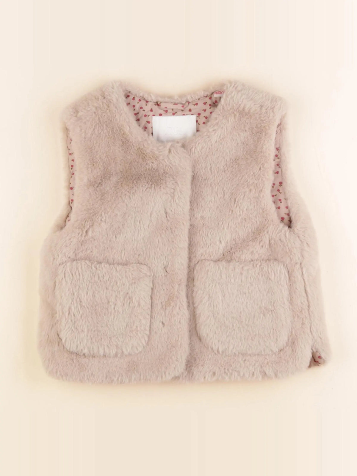Zara - gilet beige - 3 ans