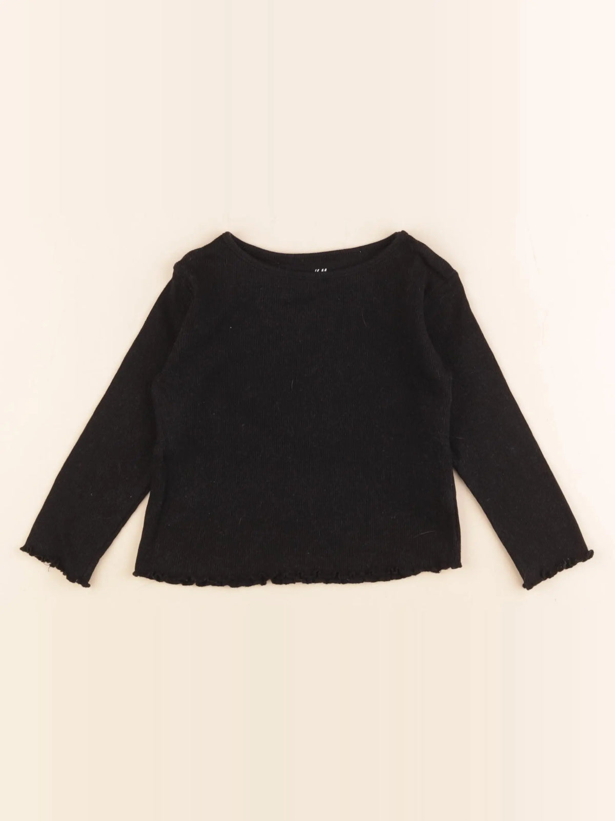 H&M - tee-shirt noir - 18/24 mois