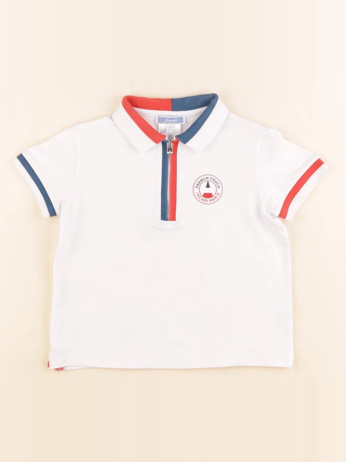 Jacadi - polo blanc - 3 ans