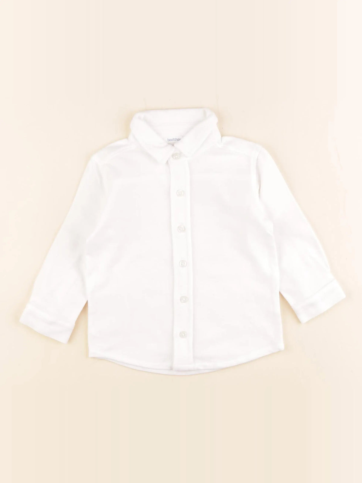 Boutchou - polo blanc - 9 mois