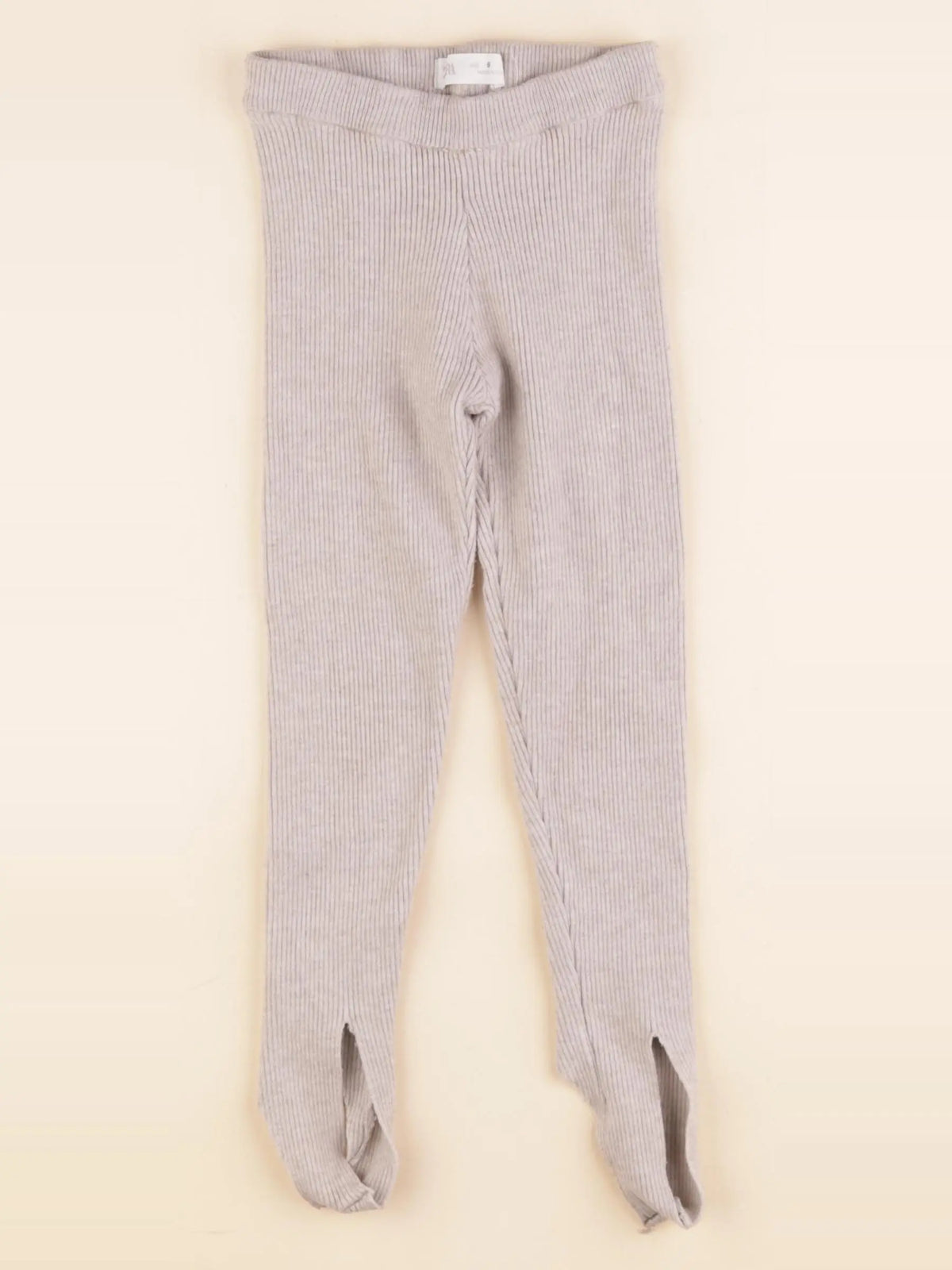 Zara - legging beige - 6 ans