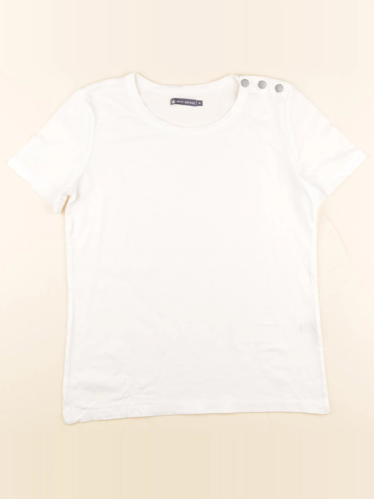 Petit Bateau - tee-shirt blanc - 16 ans