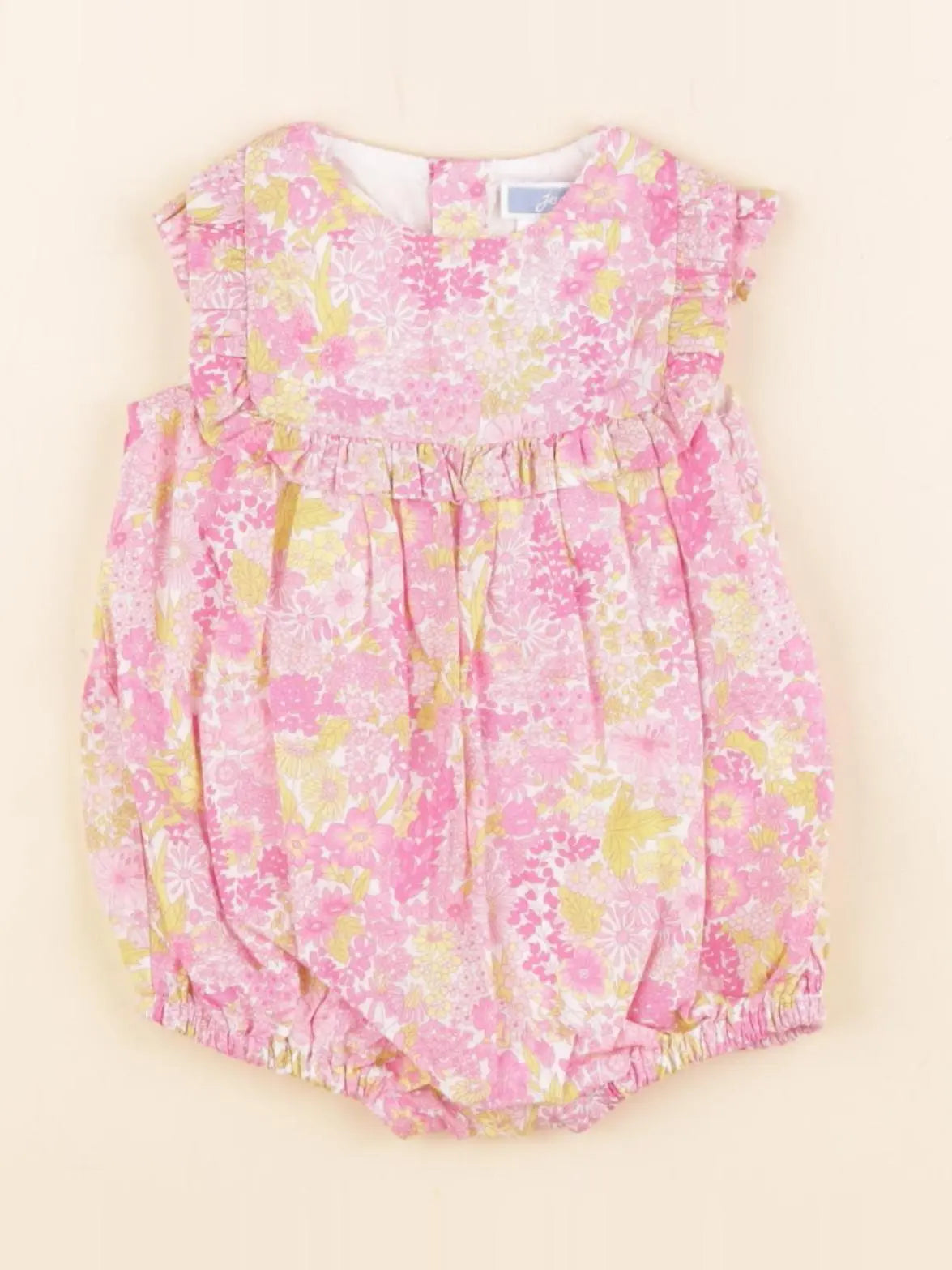 Jacadi - combinaison liberty multicolore - 3 mois