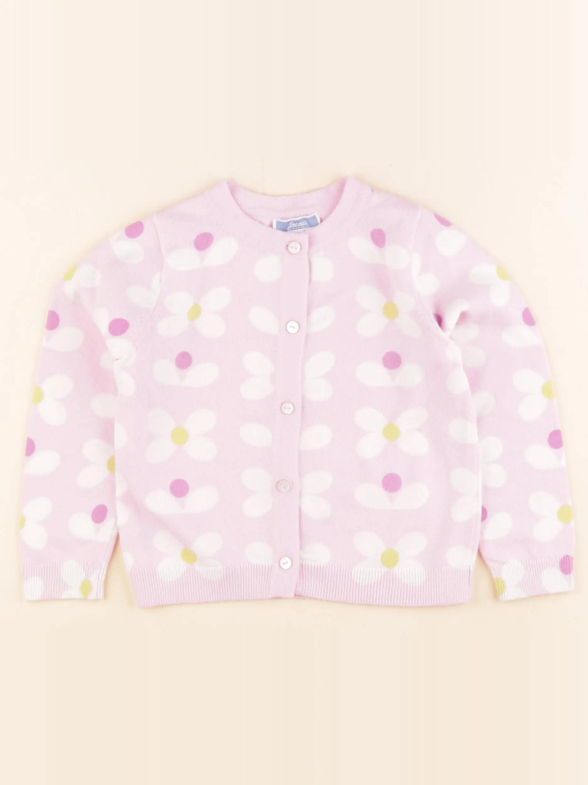 Jacadi - gilet rose - 4 ans