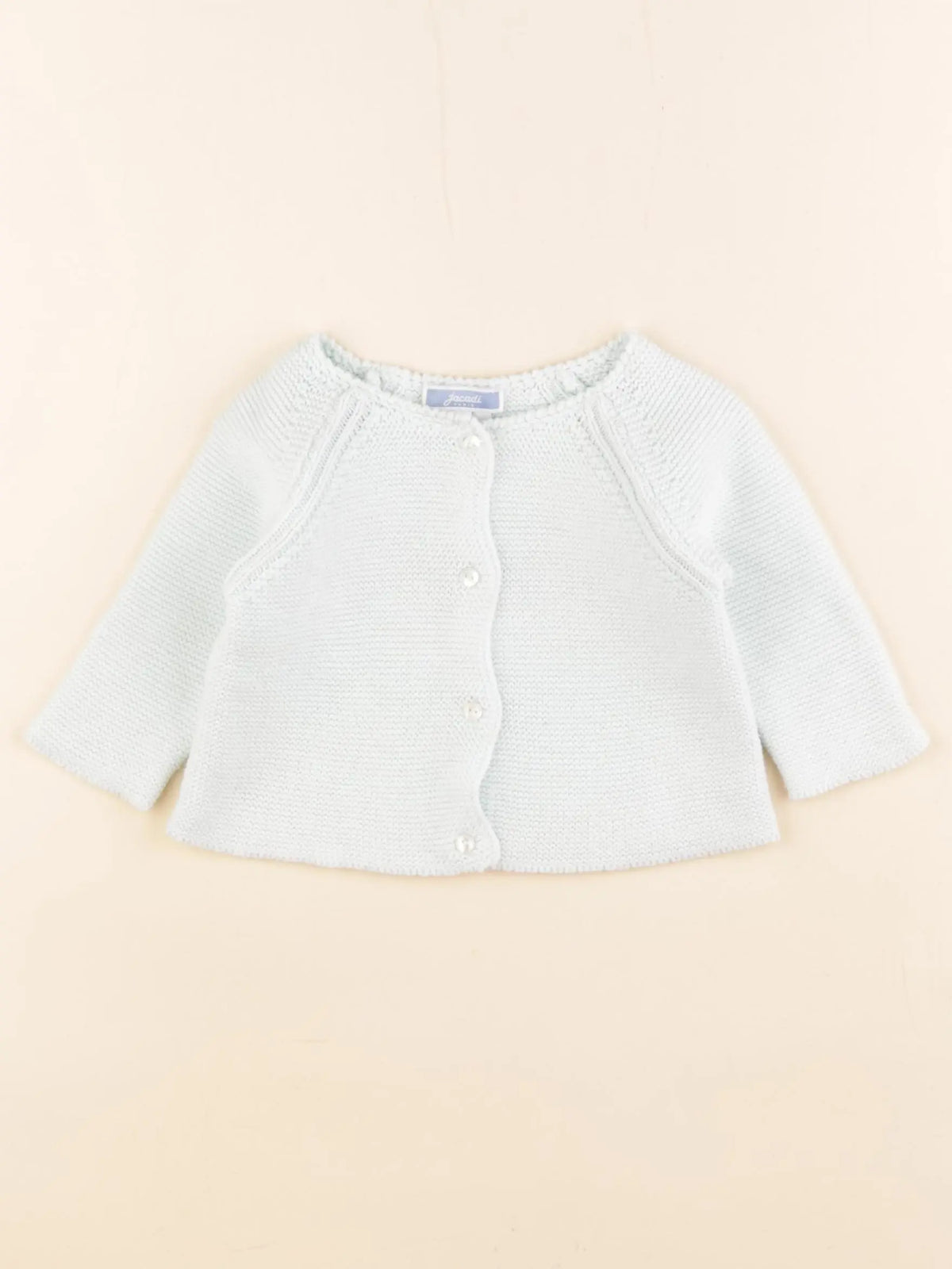 Jacadi - gilet vert - 6 mois