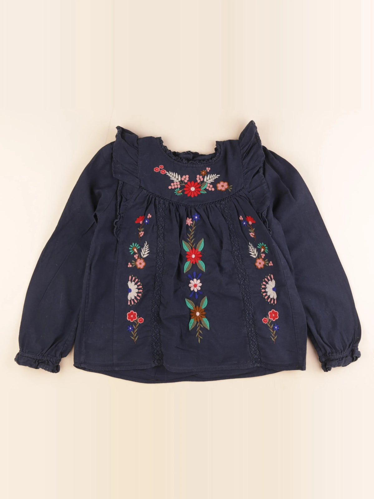 Petit Sézane  - blouse bleu - 12 ans