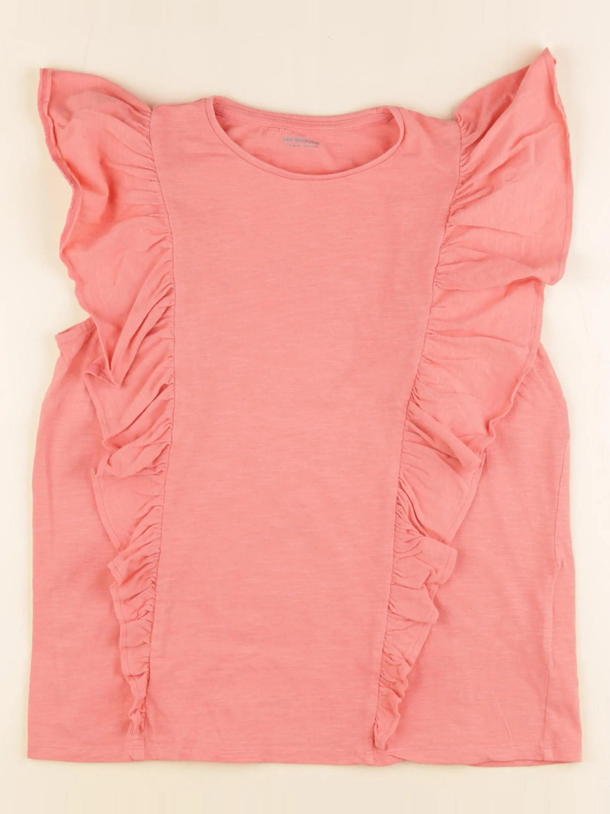 Vertbaudet - tee-shirt orange - 12 ans