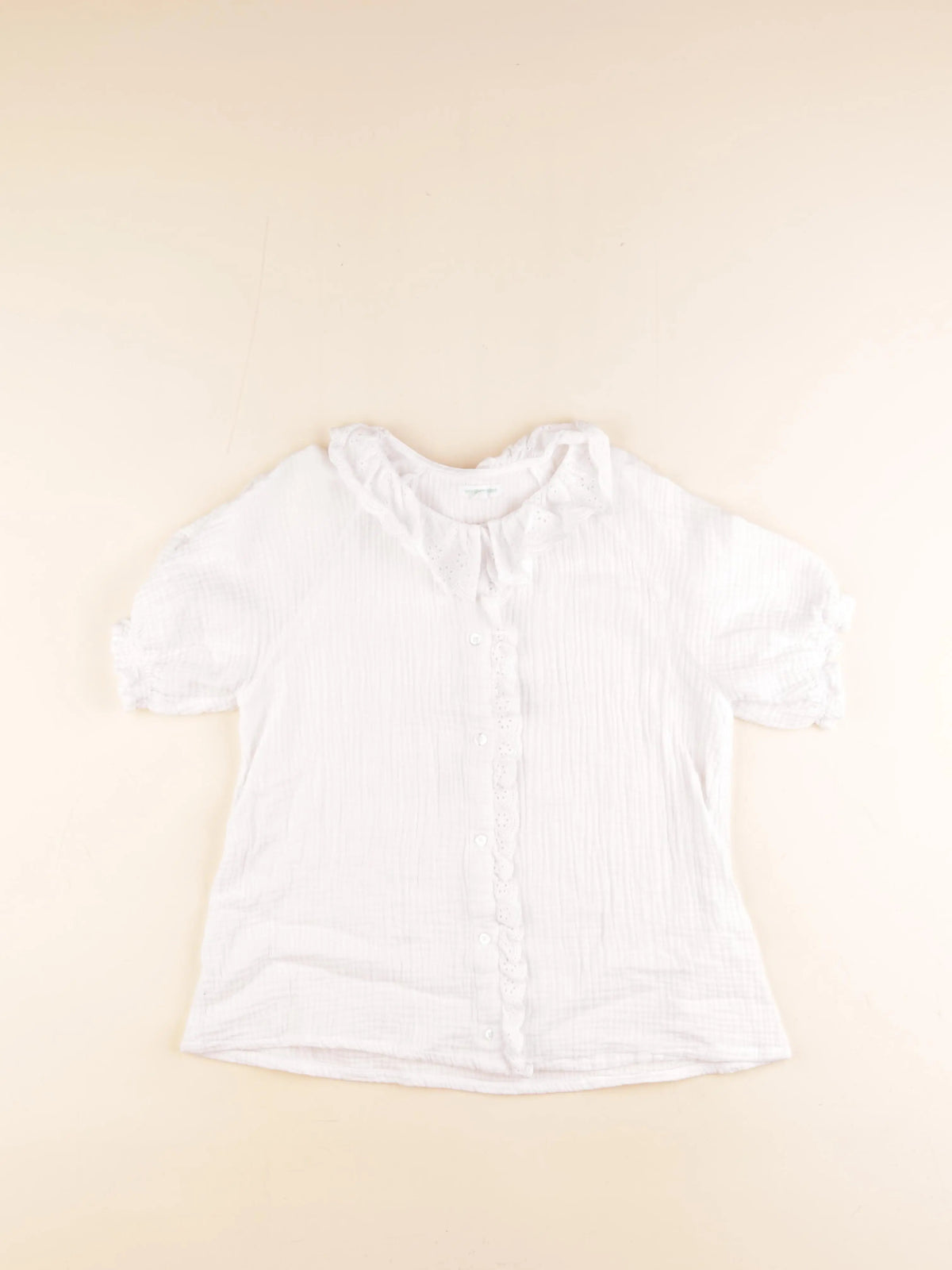 Vertbaudet - blouse blanc - 12 ans