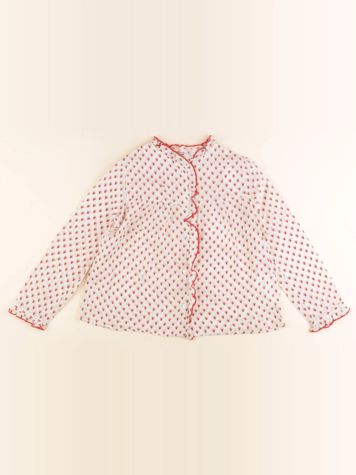 Cyrillus - blouse multicolore - 8 ans