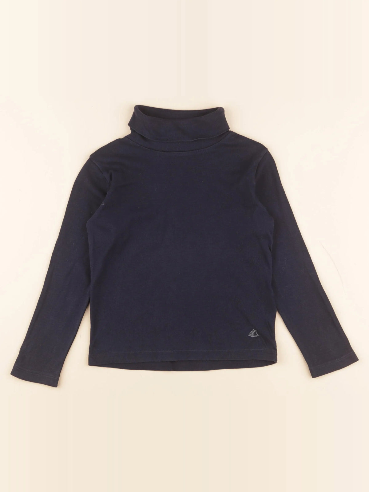 Petit Bateau - sous-pull bleu - 6 ans