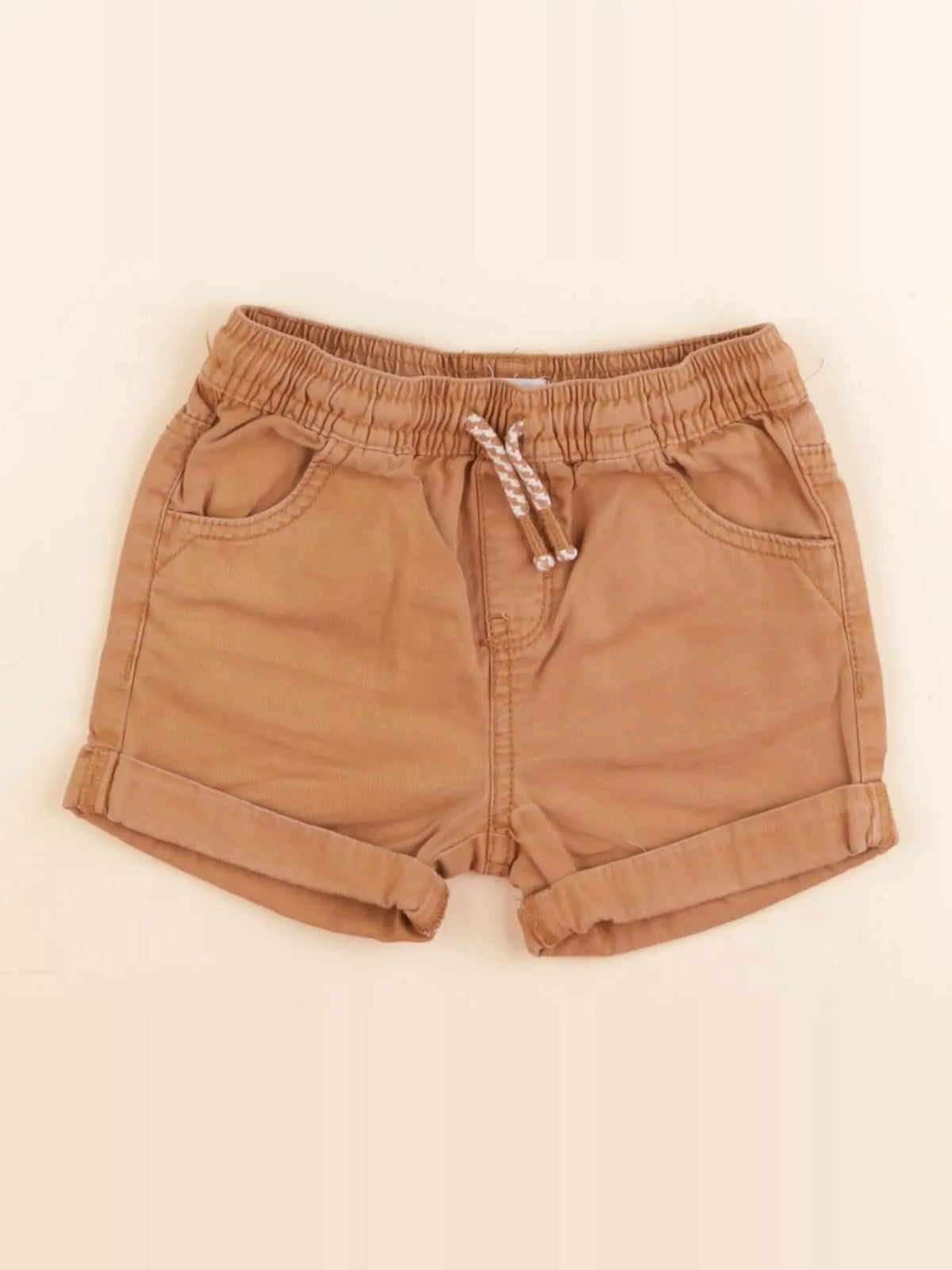 Vertbaudet - short marron - 36 mois