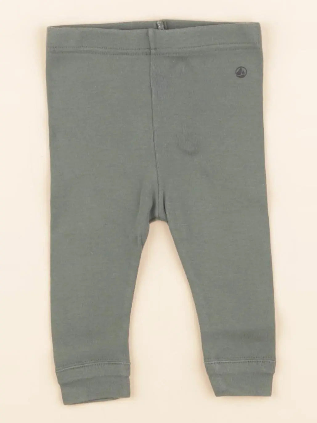 Petit Bateau - legging vert - 3 mois