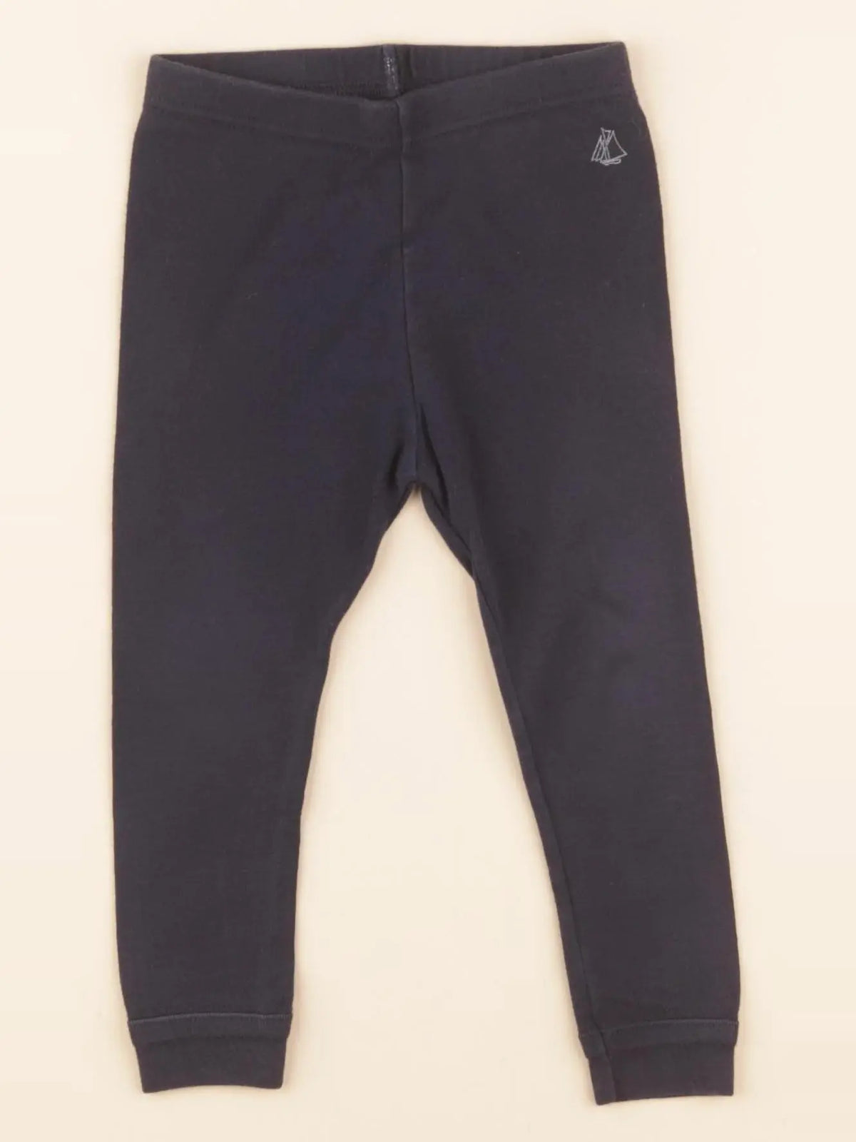 Petit Bateau - legging bleu - 18 mois