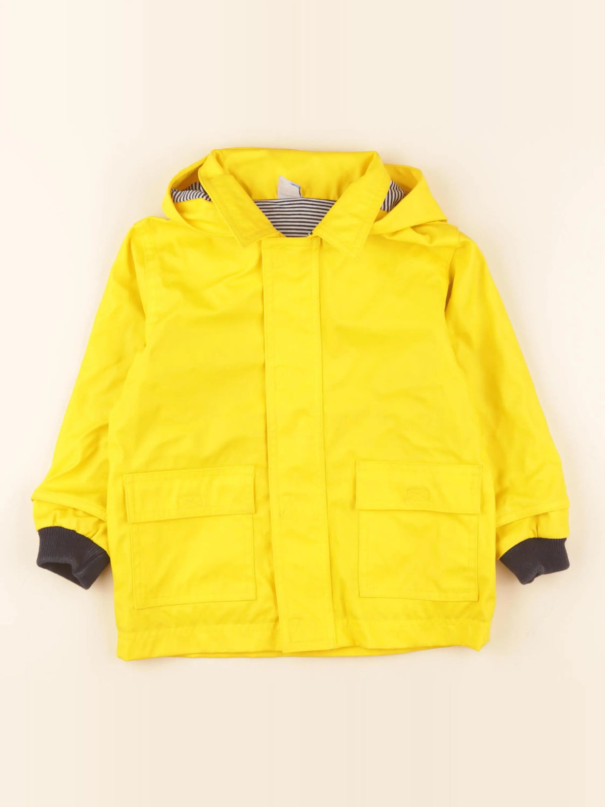 Petit Bateau - imperméable jaune - 24 mois