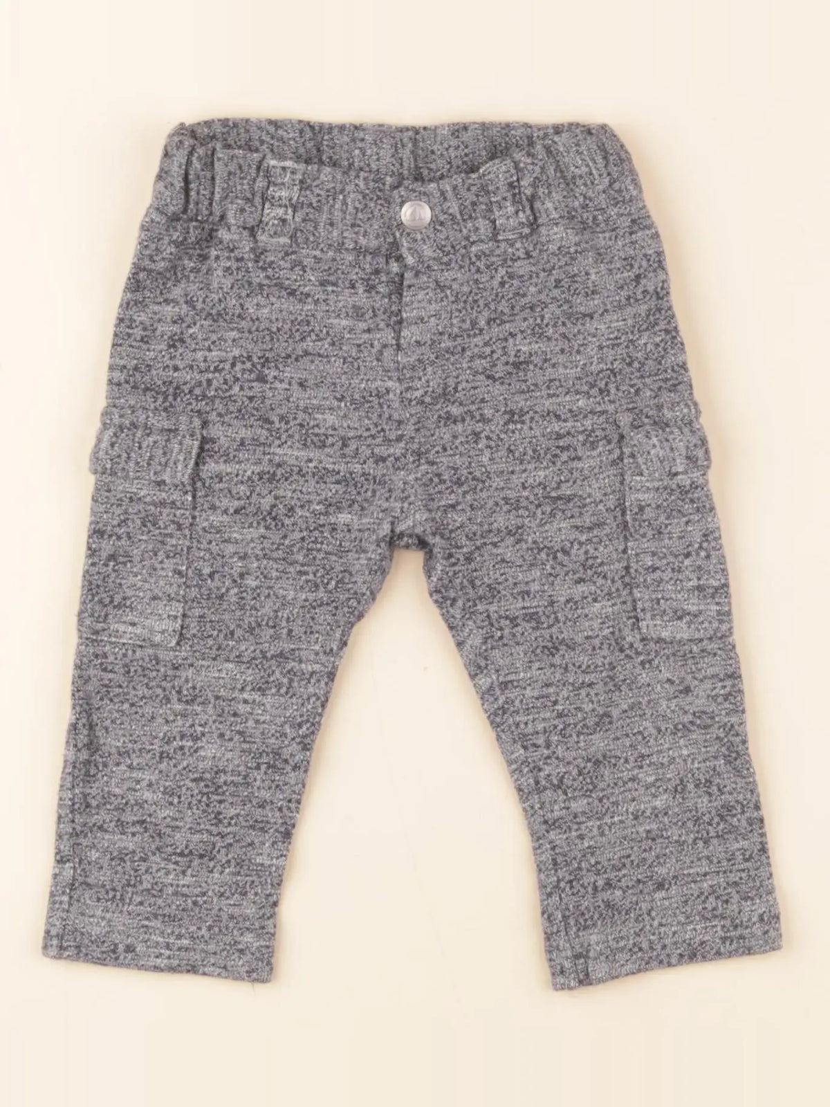 Petit Bateau - pantalon gris - 6 mois