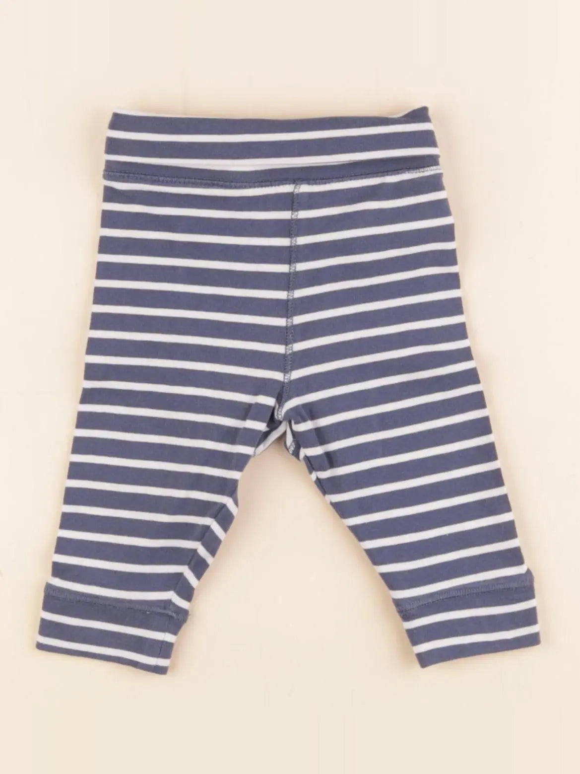 Vertbaudet - legging bleu - 1 mois