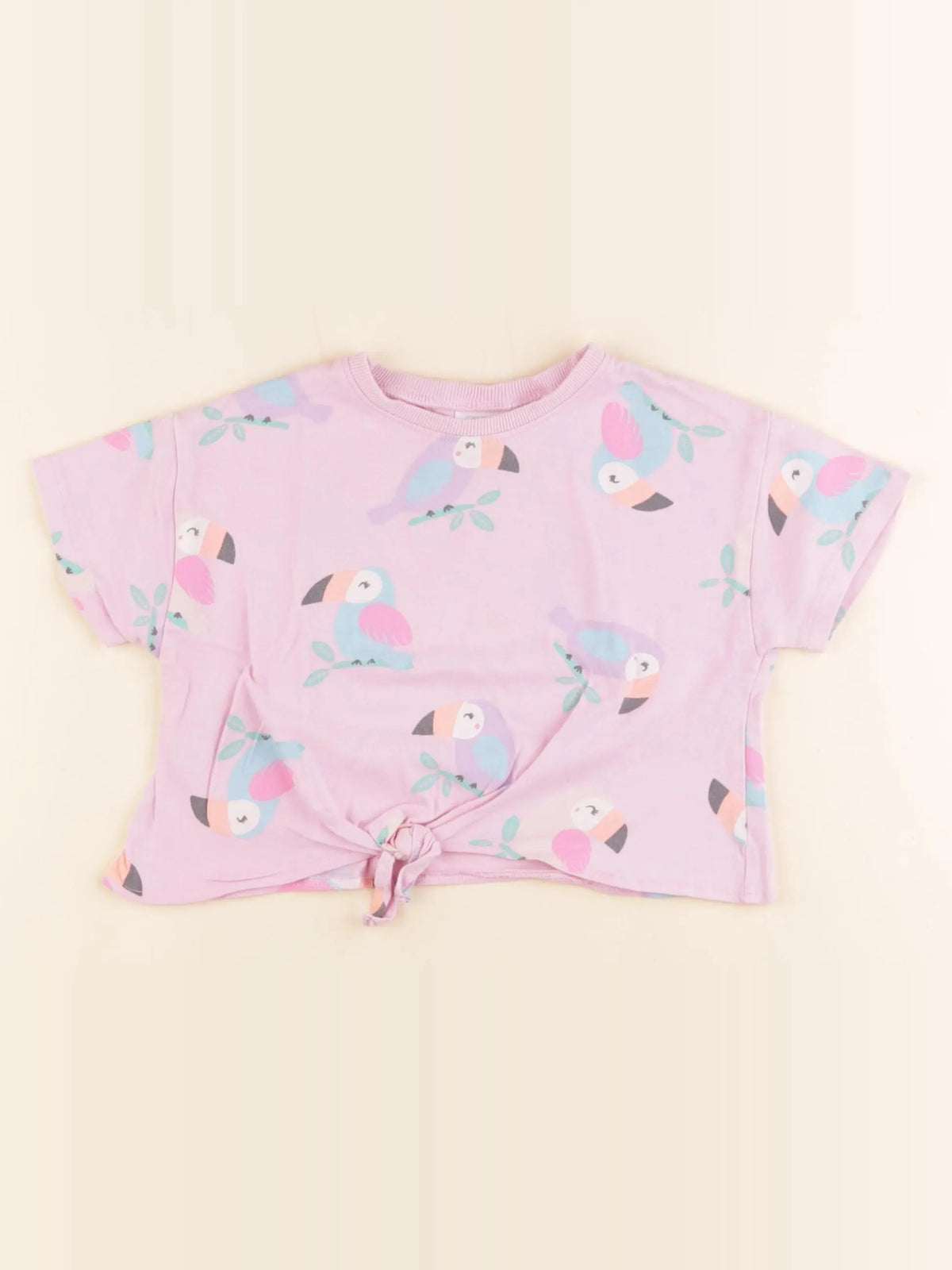 Zara - tee-shirt rose - 18/24 mois