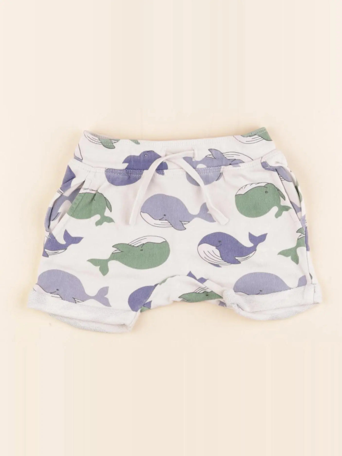 H&M - short multicolore - 4/6 mois