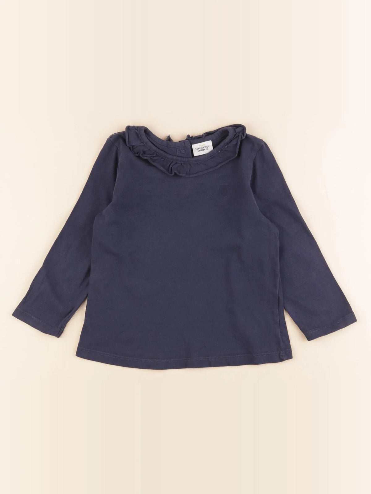 Tape à l'oeil - tee-shirt bleu - 24 mois