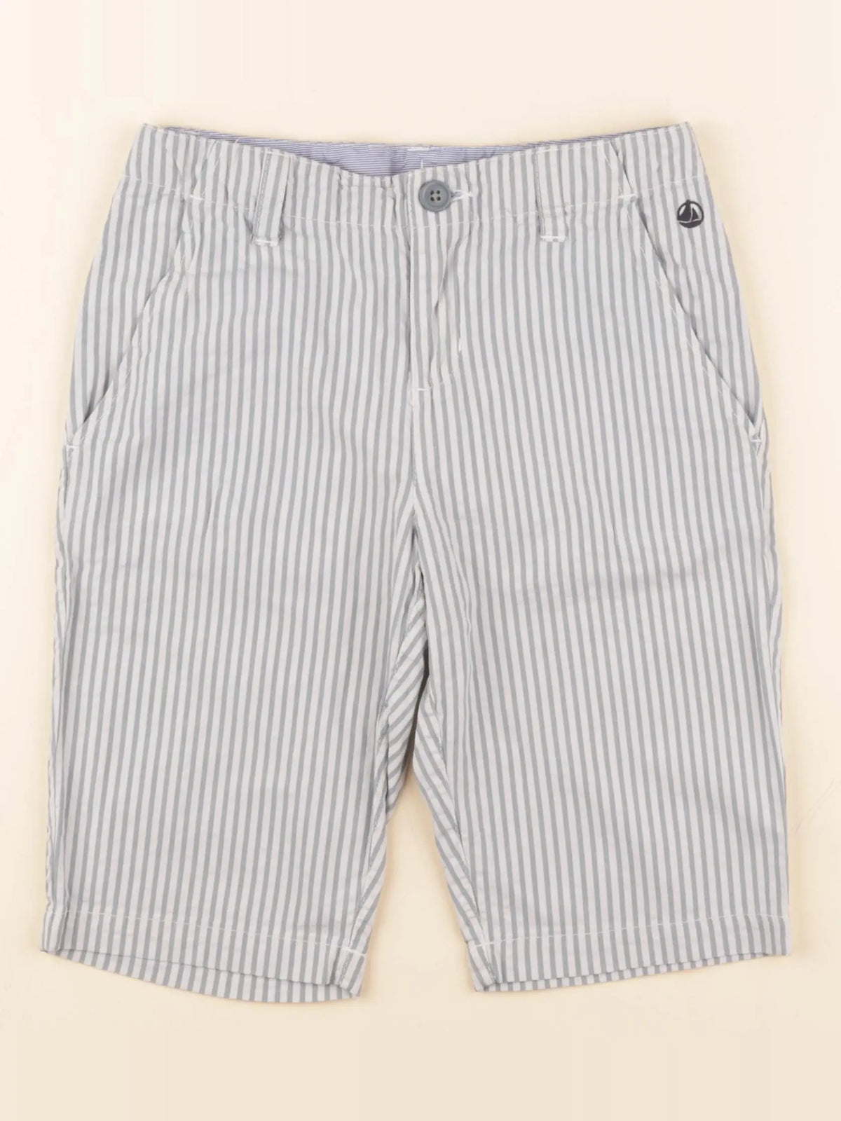 Petit Bateau - short vert - 8 ans