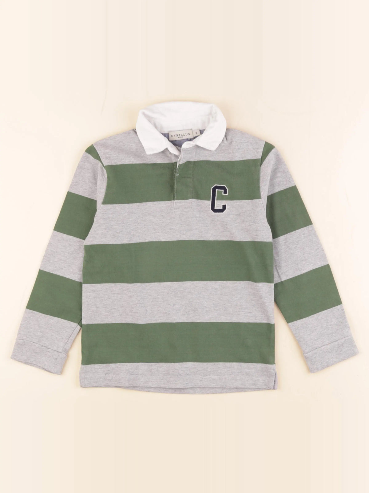 Cyrillus - polo vert - 6 ans