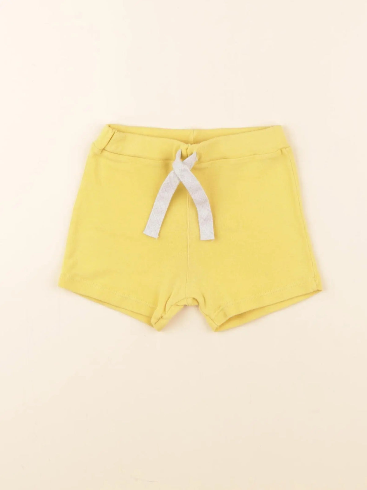 Petit Bateau - short jaune - 12 mois