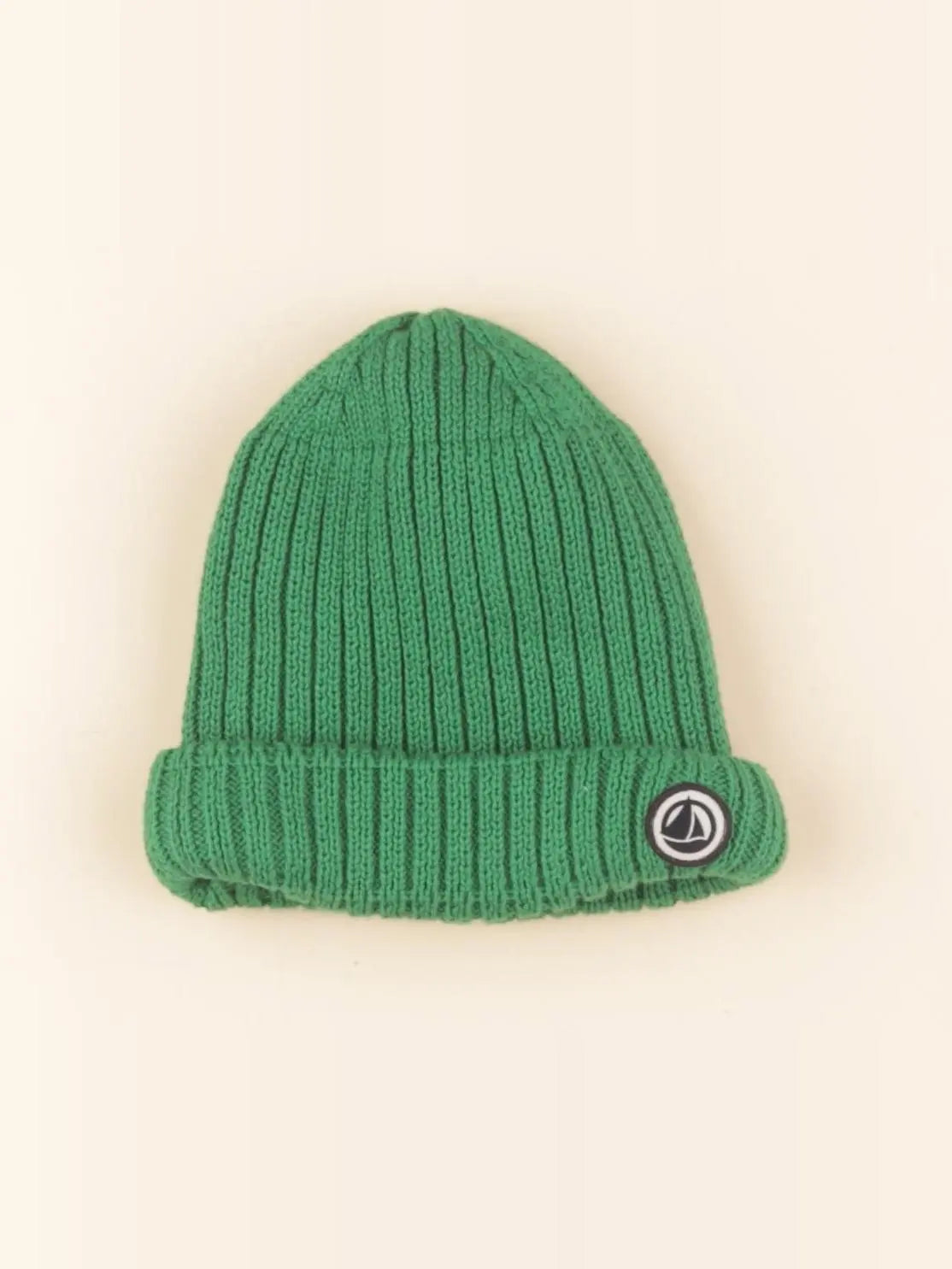 Petit Bateau - bonnet vert - 24/36 mois