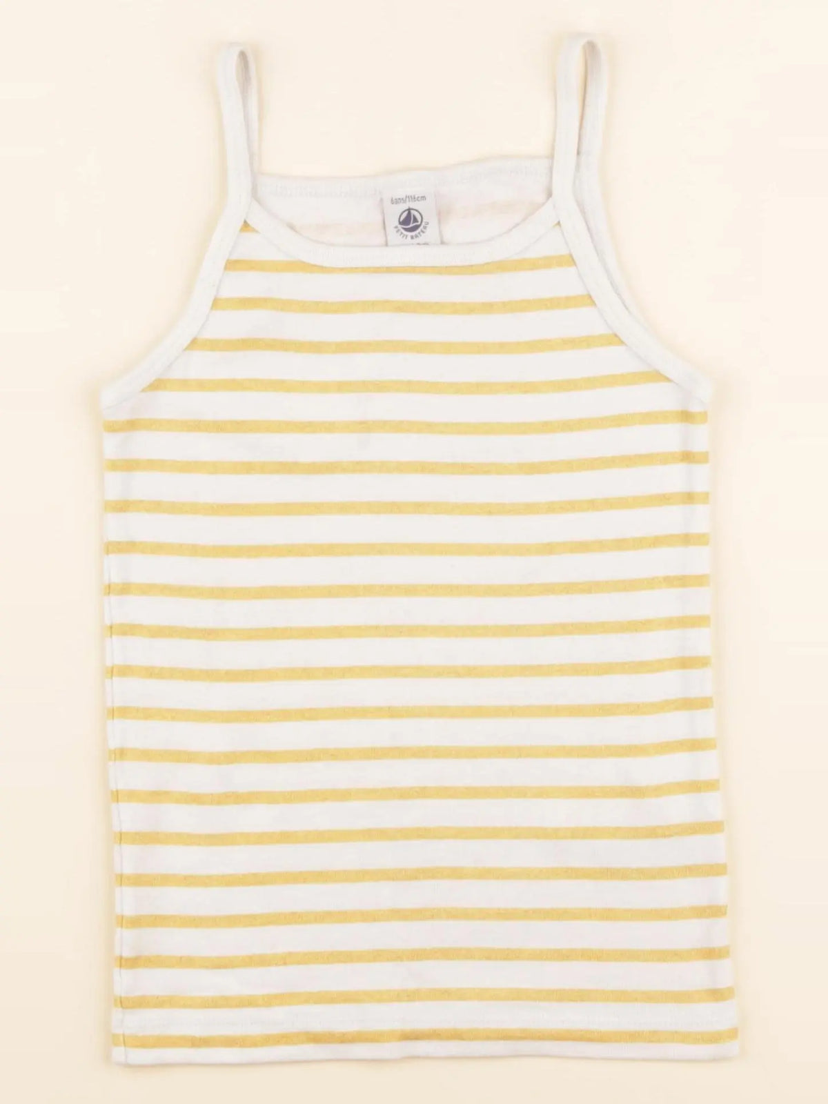 Petit Bateau - maillot de corps beige, or - 6 ans