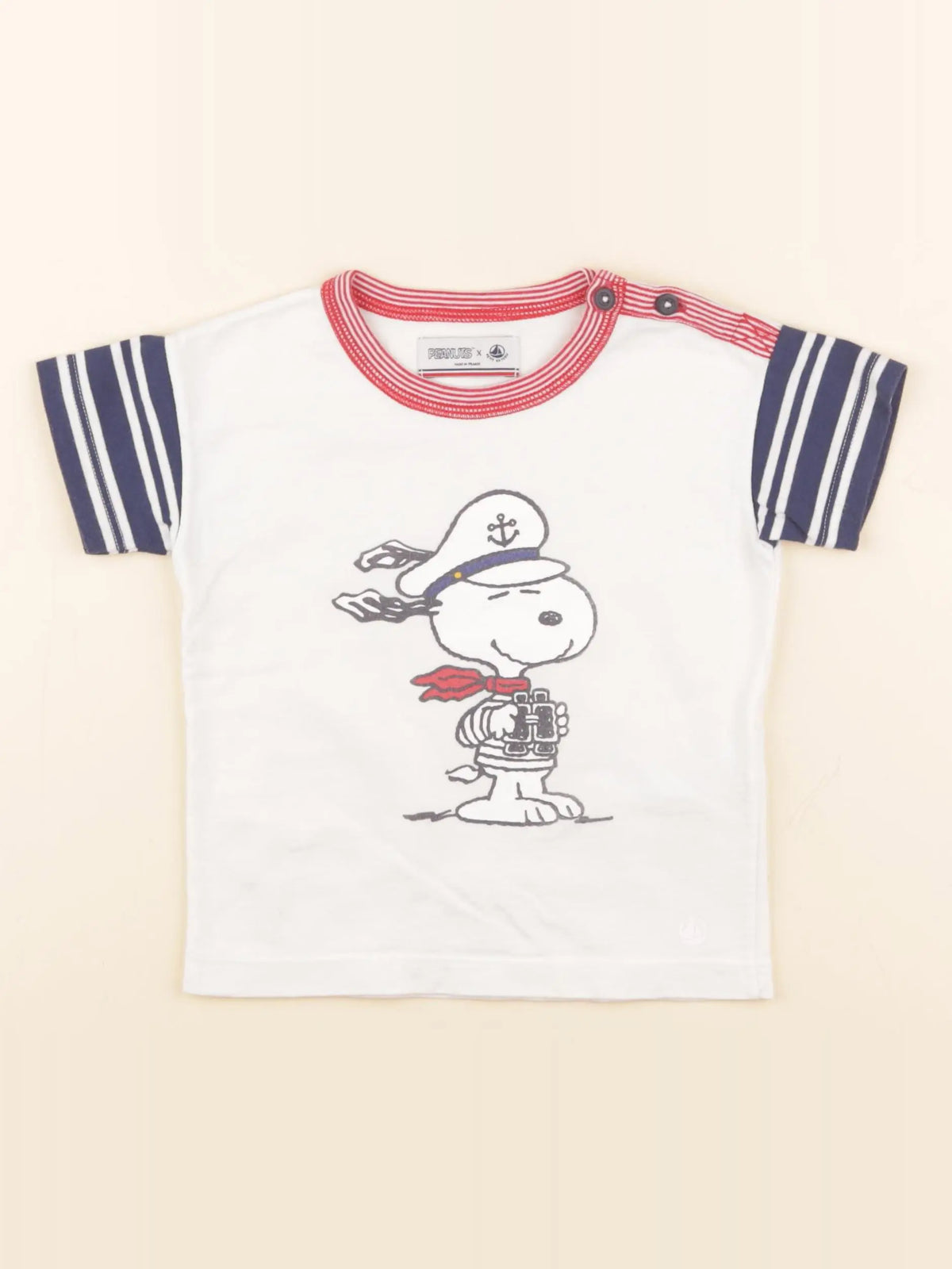 Petit Bateau - tee-shirt multicolore - 3 ans