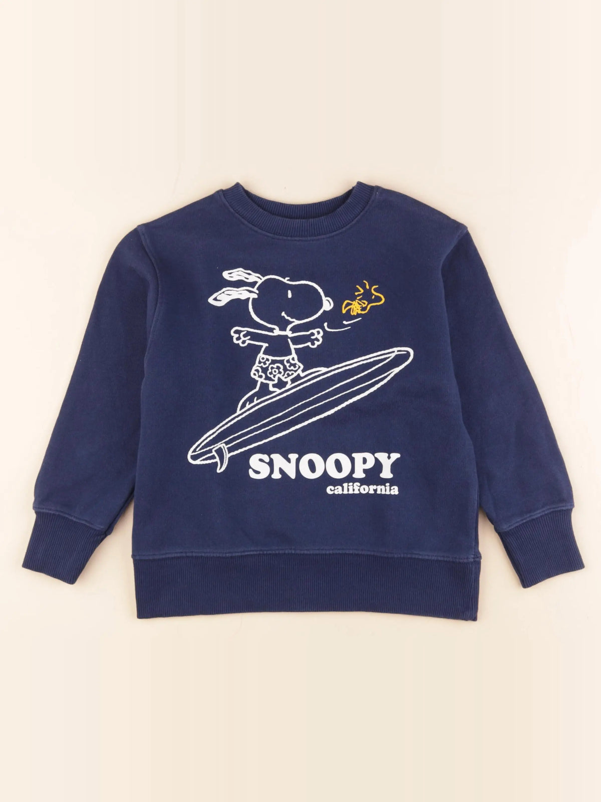 Zara - sweat bleu - 5/7 ans