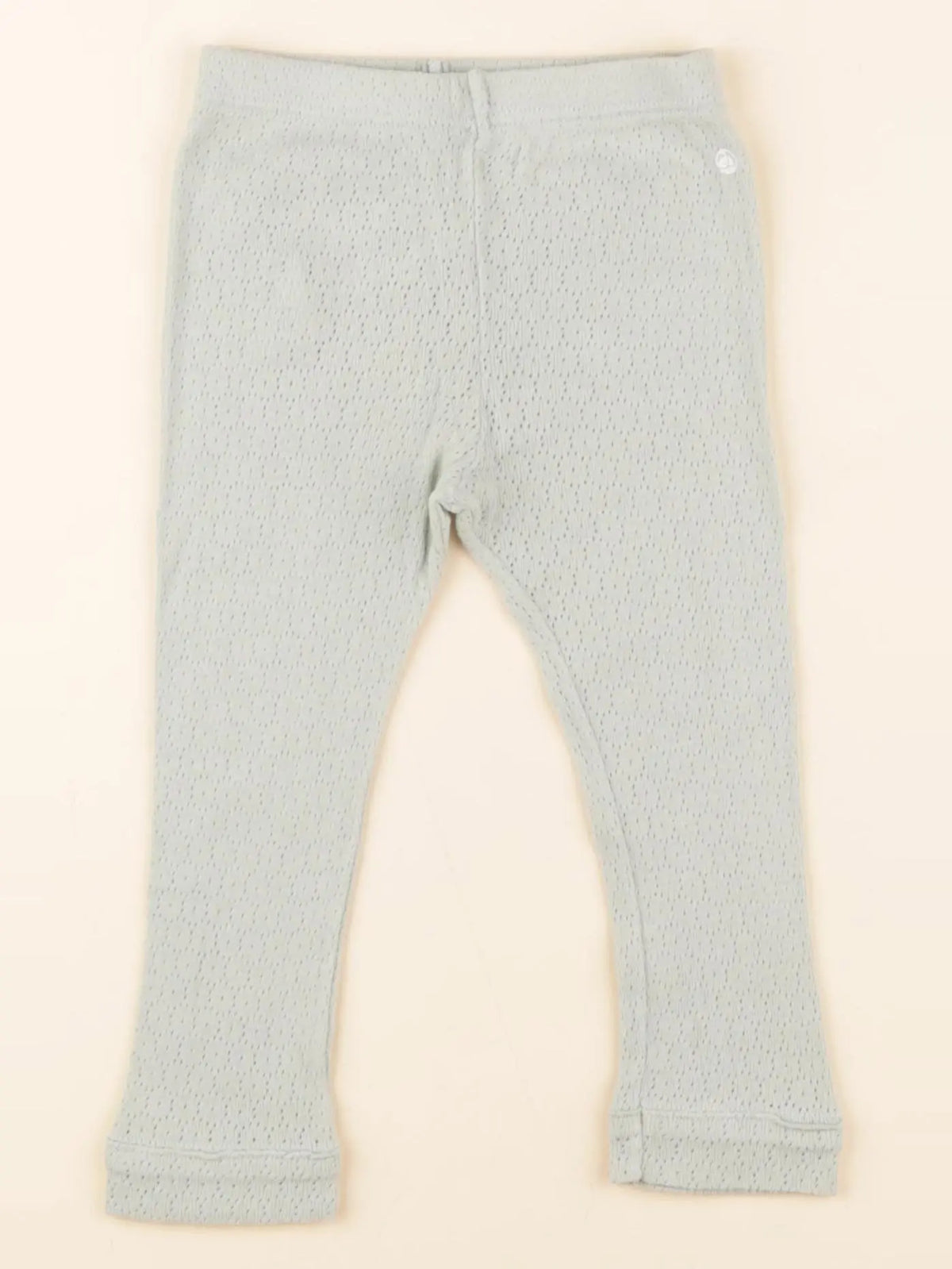 Petit Bateau - legging vert - 18 mois