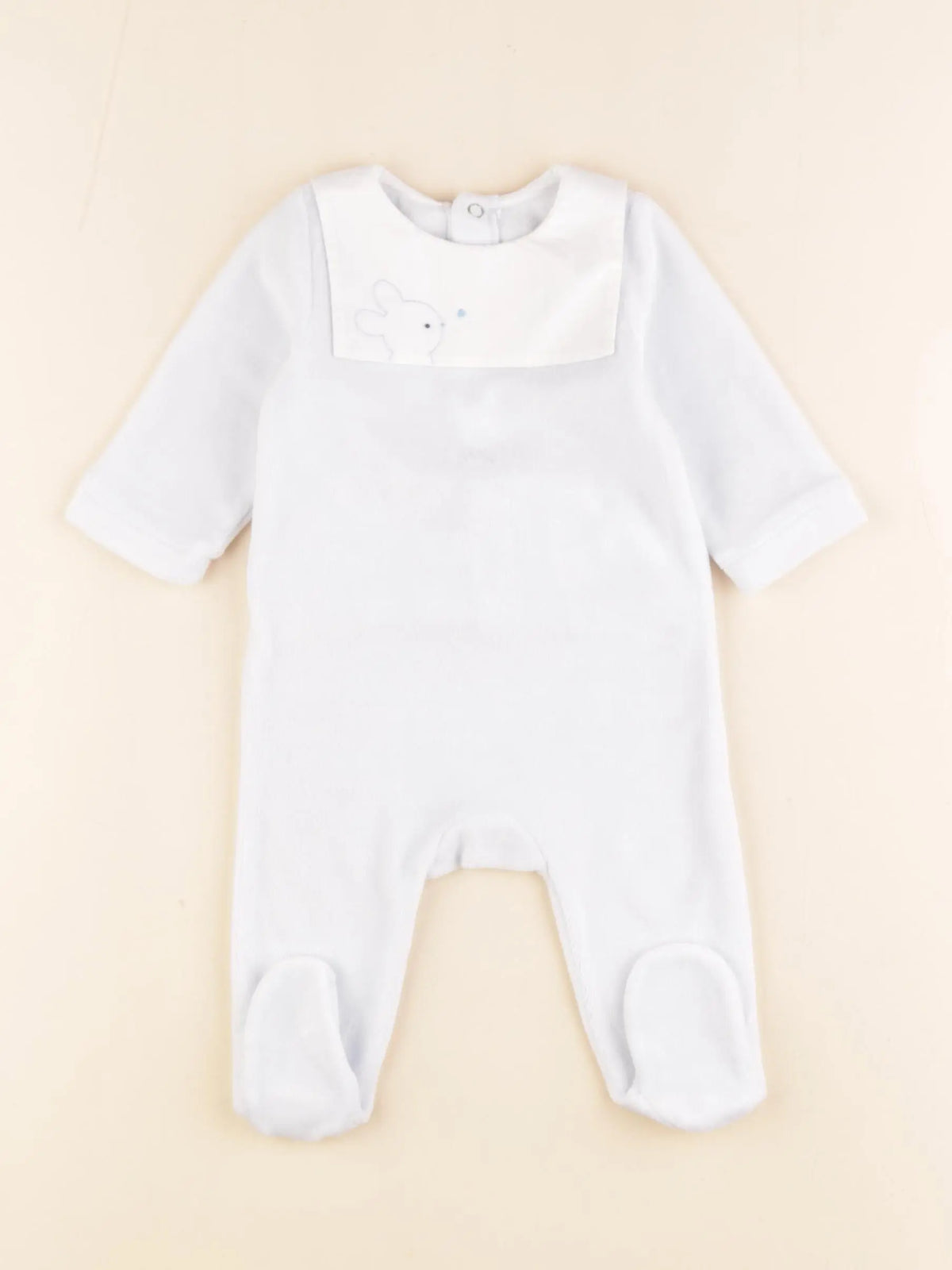 Jacadi - pyjama velours bleu - 3 mois