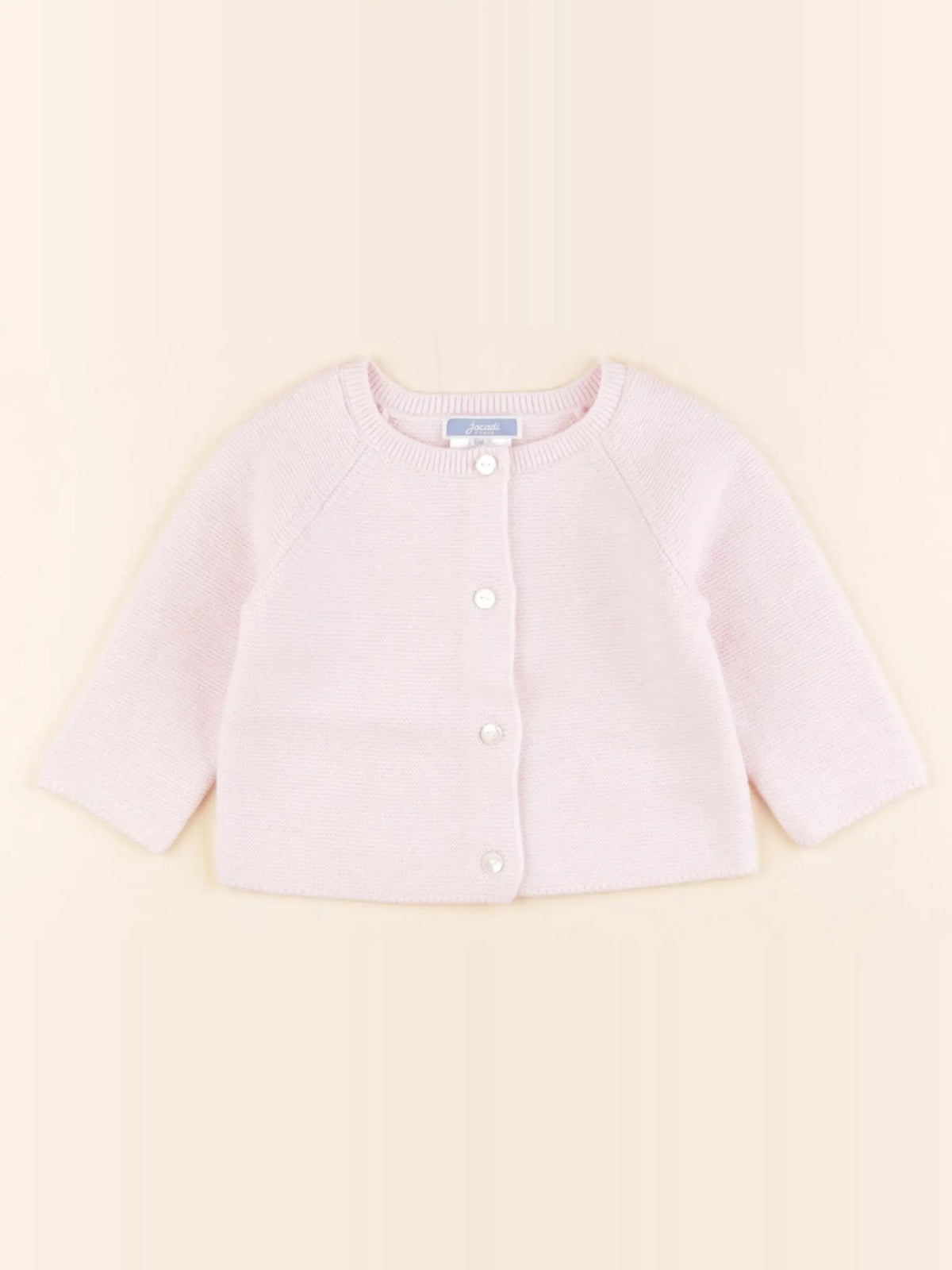 Jacadi - gilet rose - 6 mois
