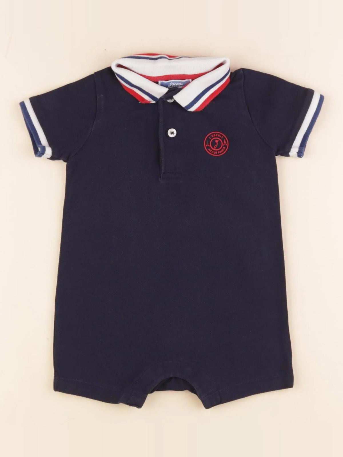 Jacadi - combinaison bleu - 12 mois