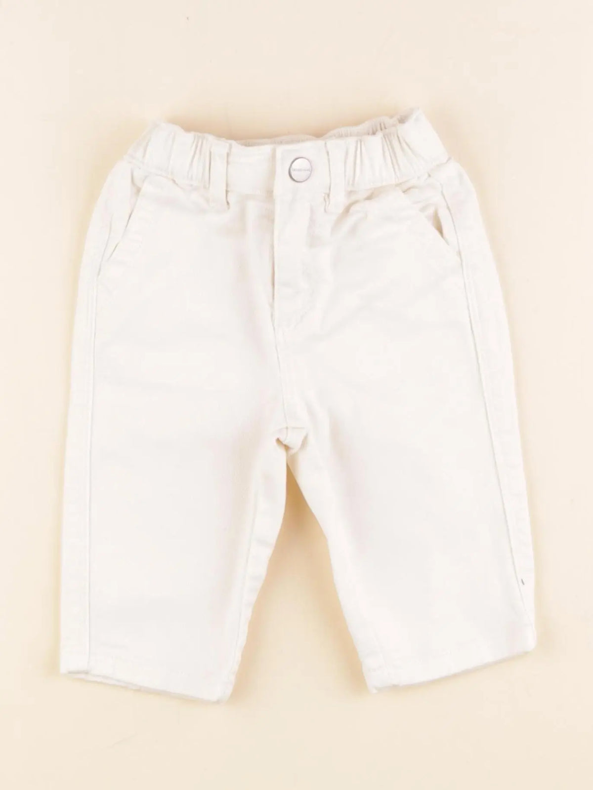 Jacadi - jean beige - 6 mois