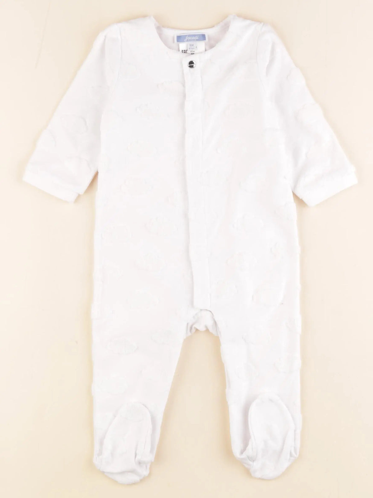 Jacadi - pyjama coton blanc - 6 mois