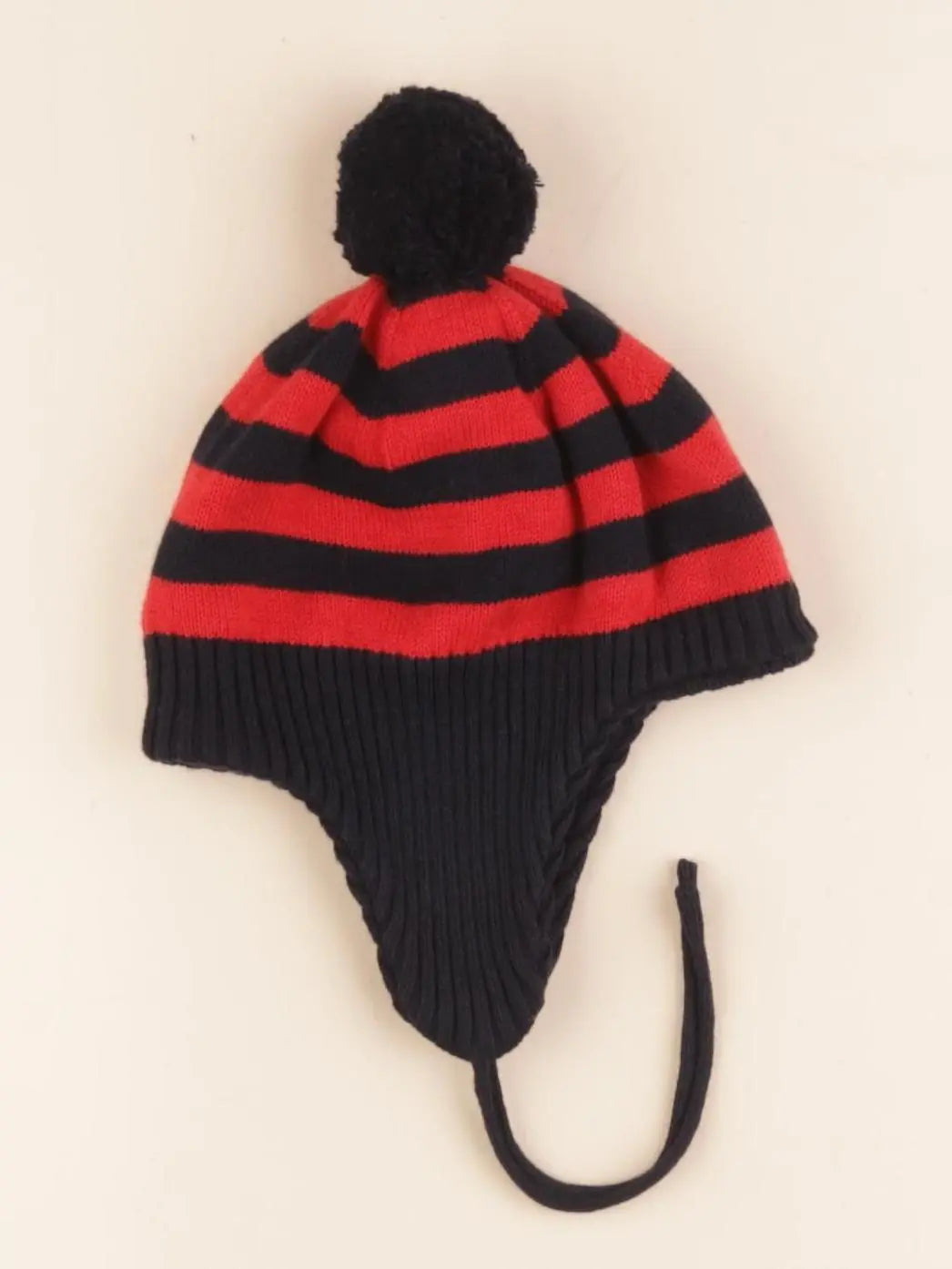Jacadi - bonnet rouge, bleu - 24/36 mois