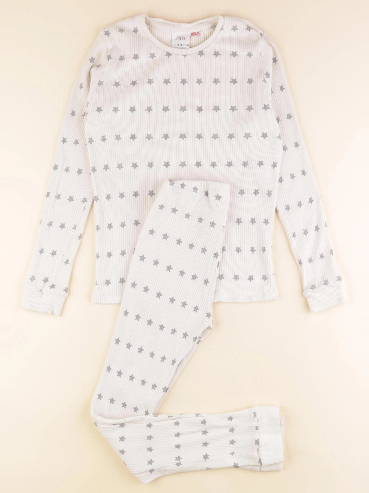 Zara - pyjama coton blanc - 9/10 ans