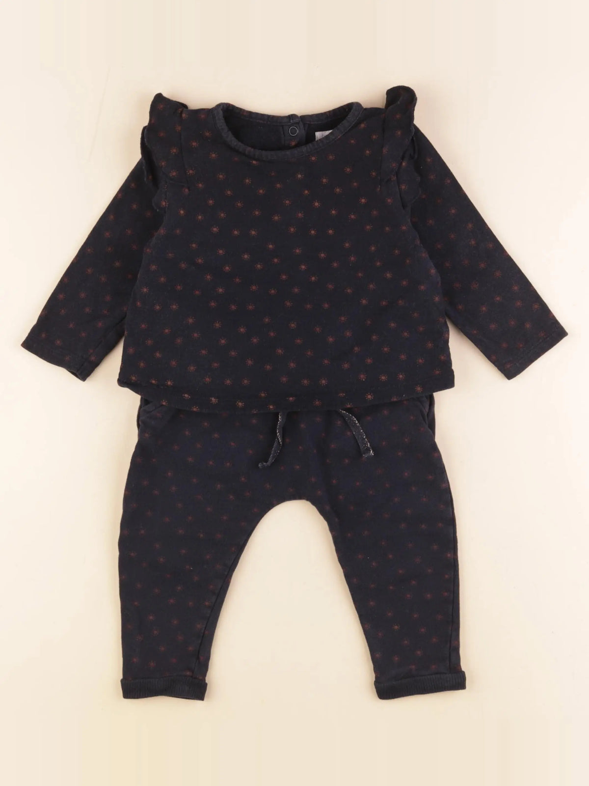 Boutchou - ensemble bleu - 12 mois