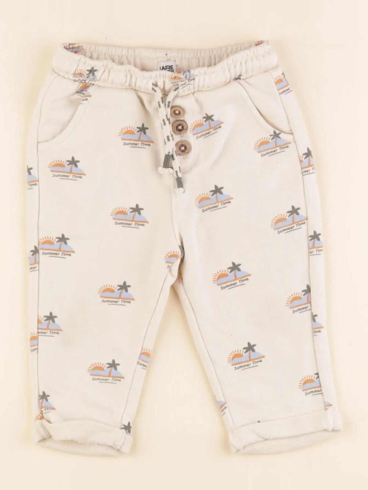 La Redoute - jogging beige - 12 mois
