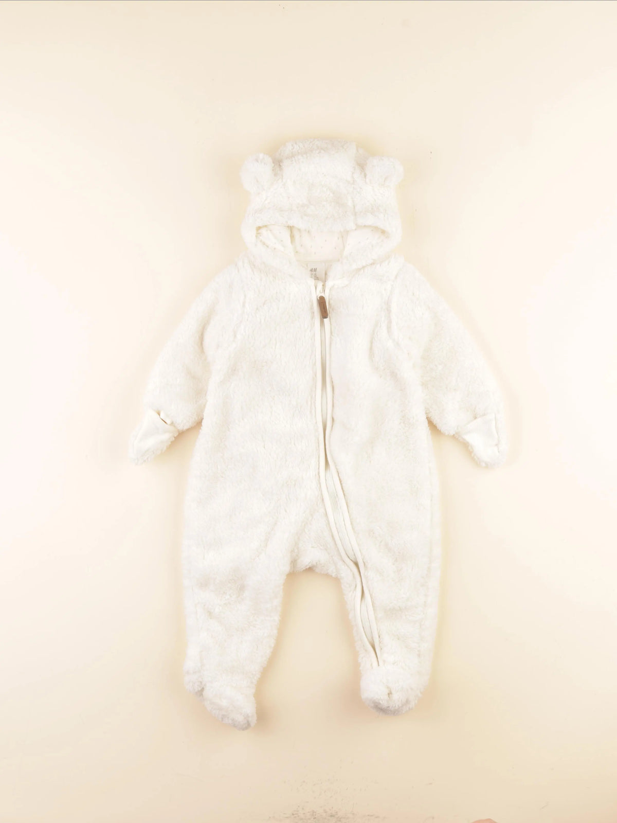 H&M - combi-pilote beige - 6 mois