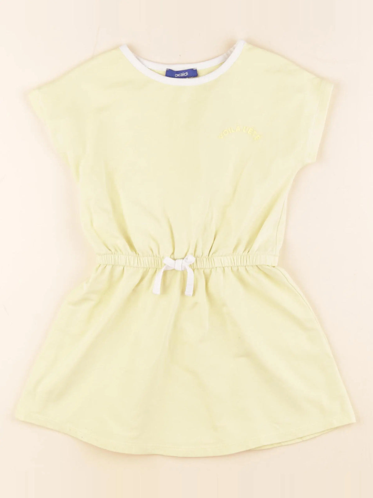 Okaidi - robe jaune - 4 ans